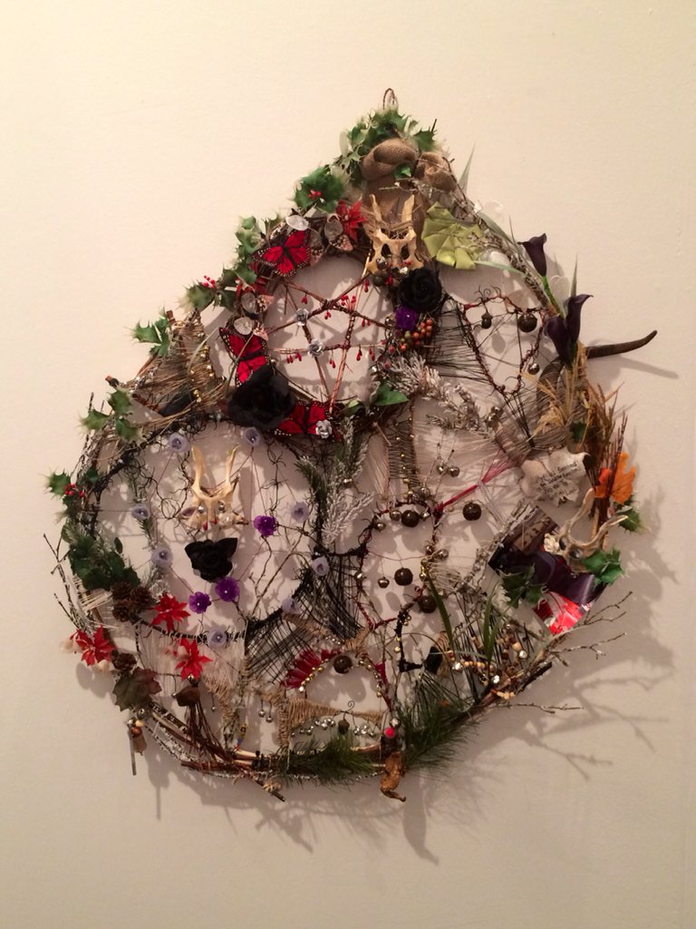 NYTastes's tweet photo. Watcher Village by Jason Benson @bodega_us @newartdealers #ArtBaselMiami #MiamiArtWeek #JasonBenson #art https://t.co/uhUEoYEm5V