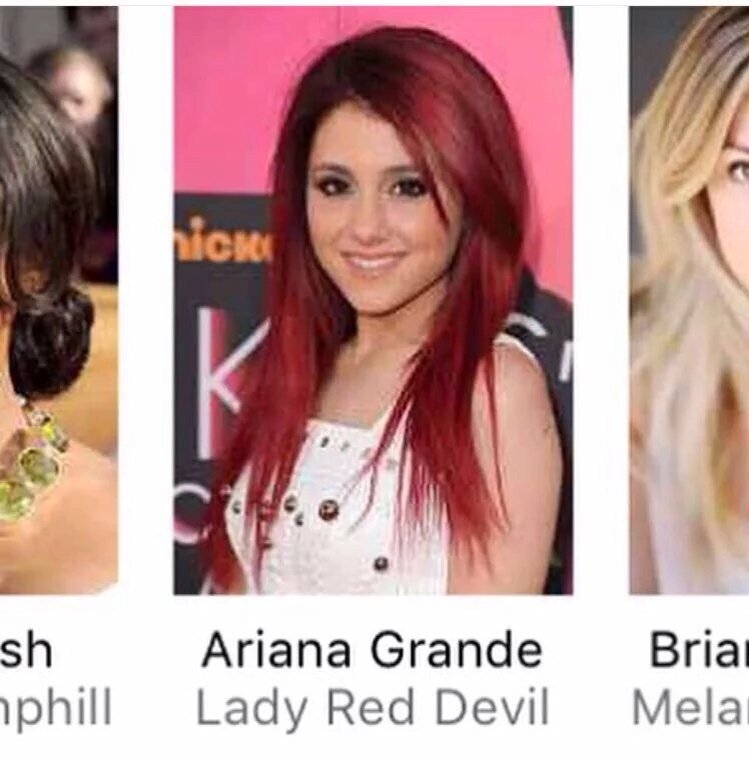 Hack6378's tweet photo. @ArianaGrande #LadyRedDevil #MTVStars Ariana Grande #VideoMTV2015 Ariana Grande #GRAMMYs Ariana Grande https://t.co/mSHq63sDWh
