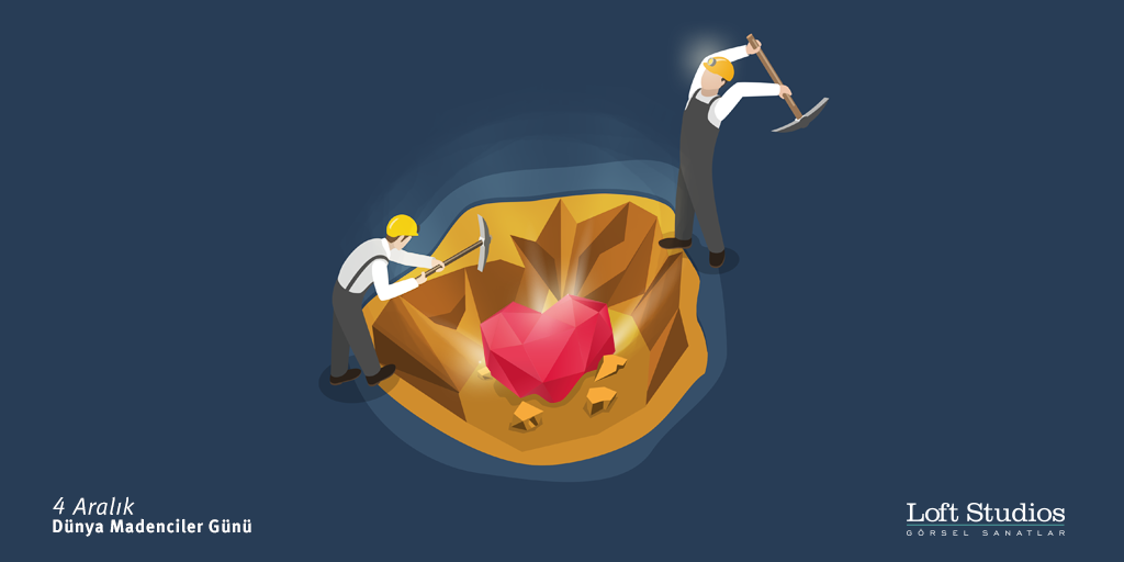 Karanlığı Yürekleriyle Aydınlatan Tüm Madencilerimize... #4AralıkDünyaMadencilerGünü