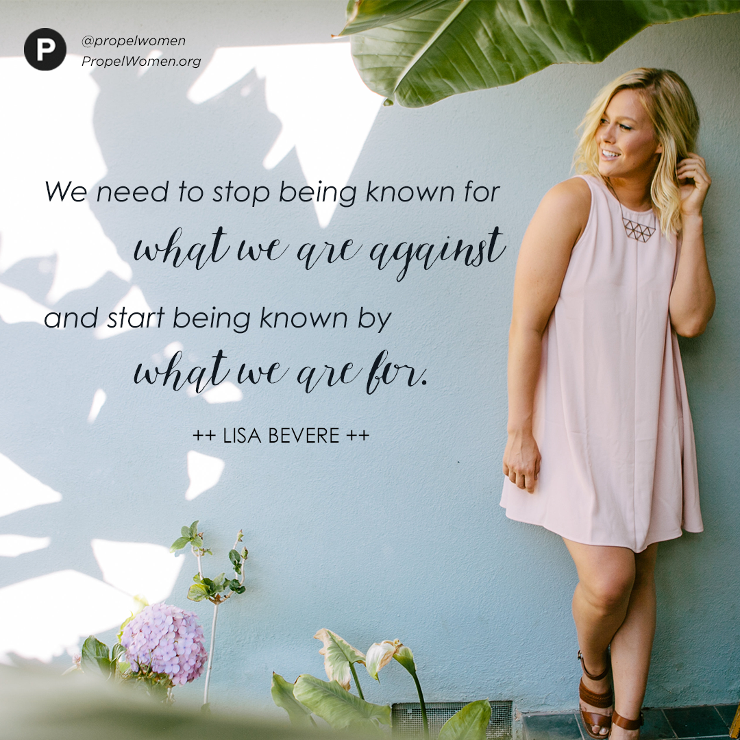 God has anointed you to be an answer to the world’s problems. <a href="/LisaBevere/">Lisa Bevere</a>