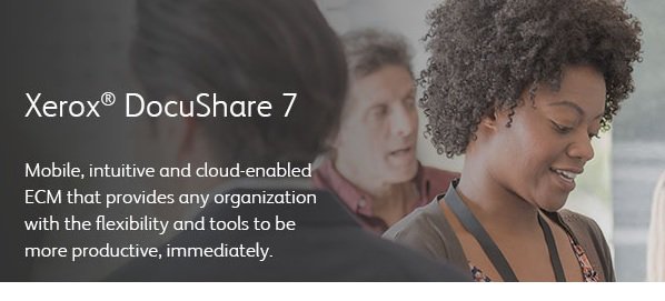 XeroxDocuShare's tweet photo. .@XeroxDocuShare gets a makeover with enhanced workflow, intuitive #ECM. https://t.co/XrYgFGb9m9 #WorkingBetter https://t.co/AOassg6J6a