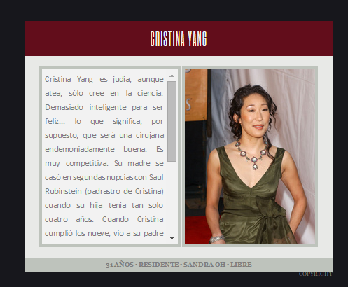 Buscamos a Cristina Yang ¿RT?
seattlegrace.foroactivo.com