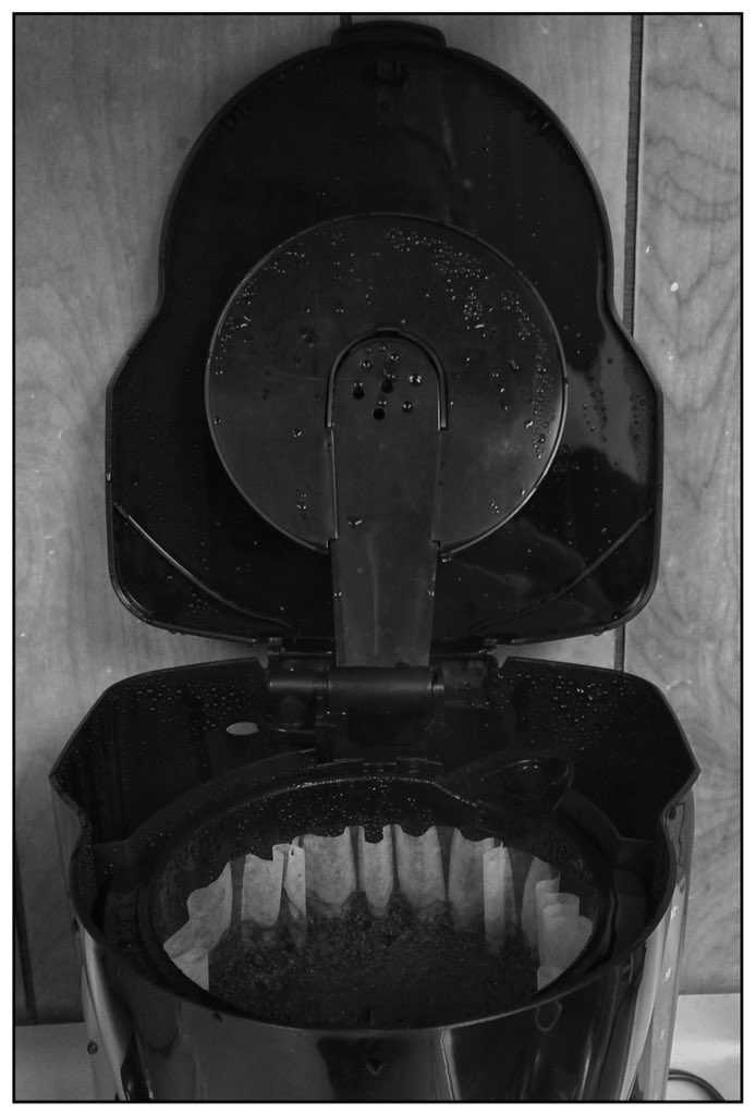 Even the coffee machine is getting a kick back.  #StarWars #AdvertisingOverSaturationPointReached