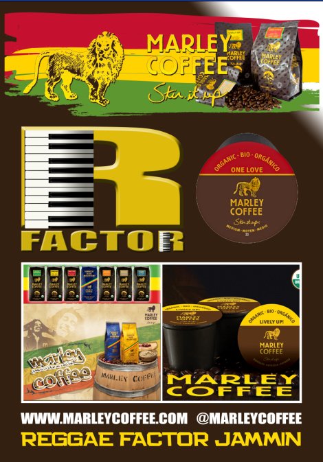ReggaeFactor's tweet image. Reggae Factor reggaefactor.com Marley Coffee youtu.be/Fu0VJ8h7edw @RoMarley @MarleyCoffee @MarleyCoffeeUK