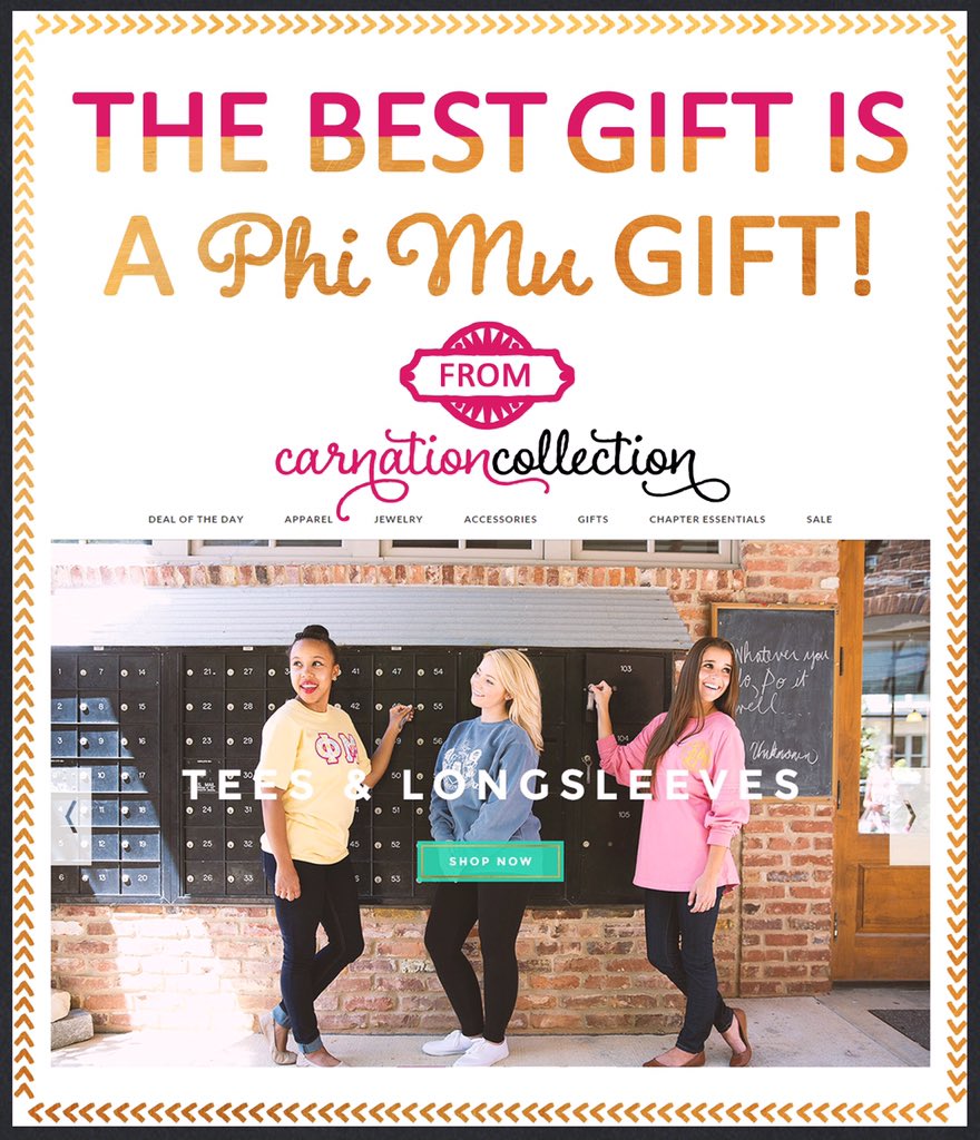 PhiMuCarnColl's tweet photo. Head over to Instagram and Facebook to enter for a $25 gift certificate #carncoll #phimu https://t.co/47PIFn9xk7