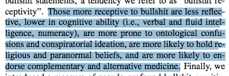 DieuwsNieuws's tweet image. &quot;Reception and detection of pseudo-profound bullshit&quot; journal.sjdm.org/15/15923a/jdm1… via @AcademicsSay #fuckyeahscience