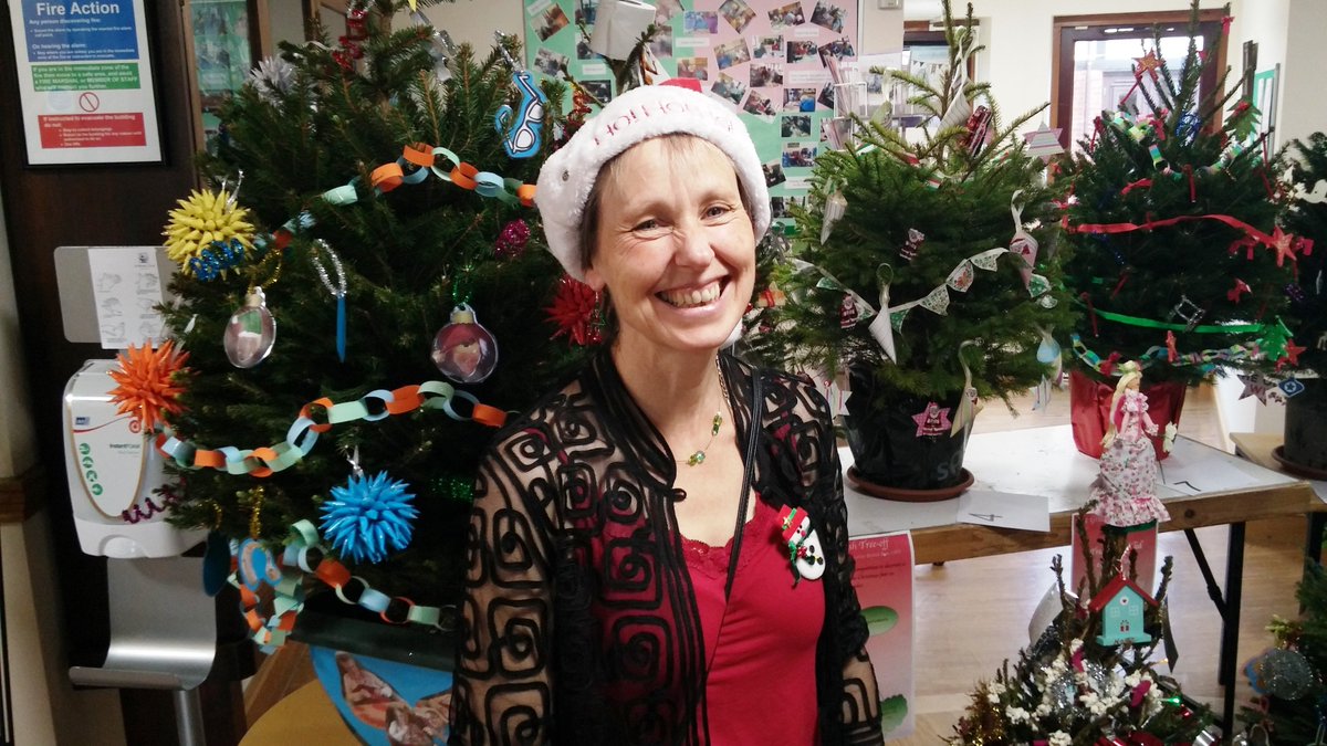 St_Monica_Trust's tweet photo. Beeches 3 wins 'Great Christmas Tree-off' contest! All trees decorated by residents &amp; staff at #JohnWillsHouse. https://t.co/AAZ74QLYDo
