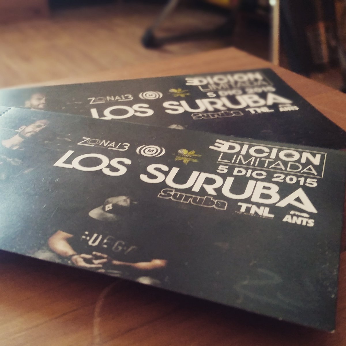 WePlayEvents's tweet photo. 🎶 Últimas entradas hasta las 18:00h ! Cualquier cosa avisen: 686 357 237. #LosSuruba en #Zona13 🎶 https://t.co/qvmsL7Gksh