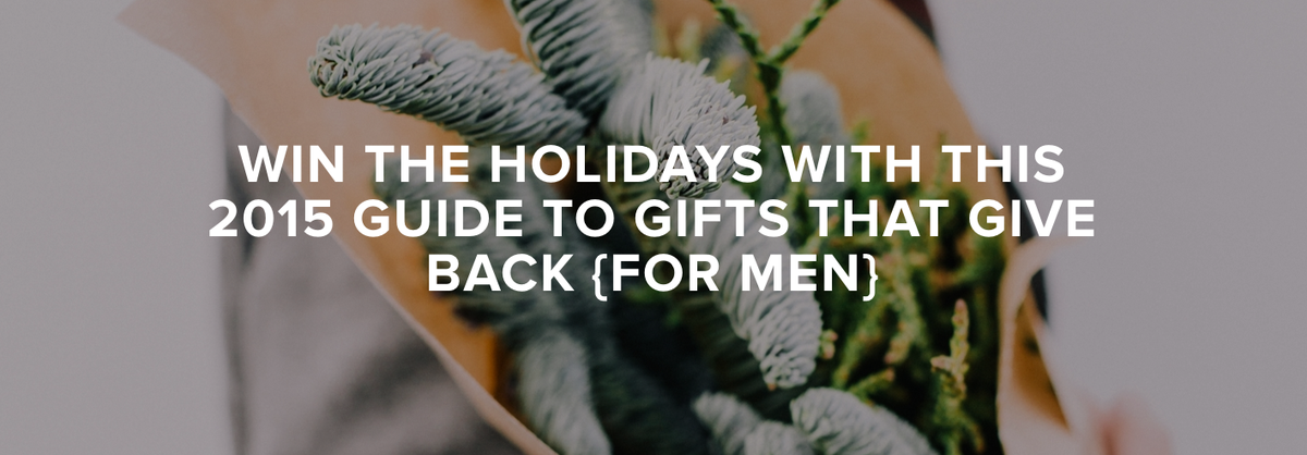 42 One of a Kind Holiday Gifts That Give Back (For Men). + some of our favorite brands ever. thegoodtrade.com/lists/gifts-th…