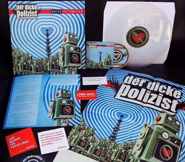 ProAsyl's tweet photo. Gestern erschienen: Neue EP von "Der dicke Polizist". Alle Gewinne gehen an #ProAsyl! <3 
https://t.co/8Y4wP5UGii https://t.co/xos0tj7WIr