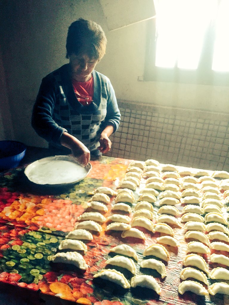 ElmilagroSalta's tweet photo. Today is #empanadas day as Doña Rosa teaches some of our guests how to make this typical Argentinian delicacy #yummy https://t.co/dGA18yc3iZ