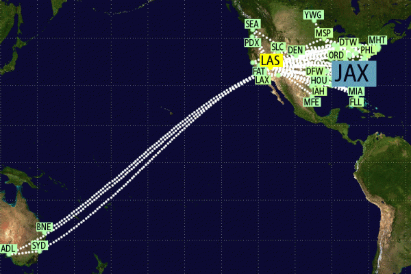 New destination on my @JetLovers flight map: JAX (Jacksonville, United States) https://t.co/GjbvxBlNgU