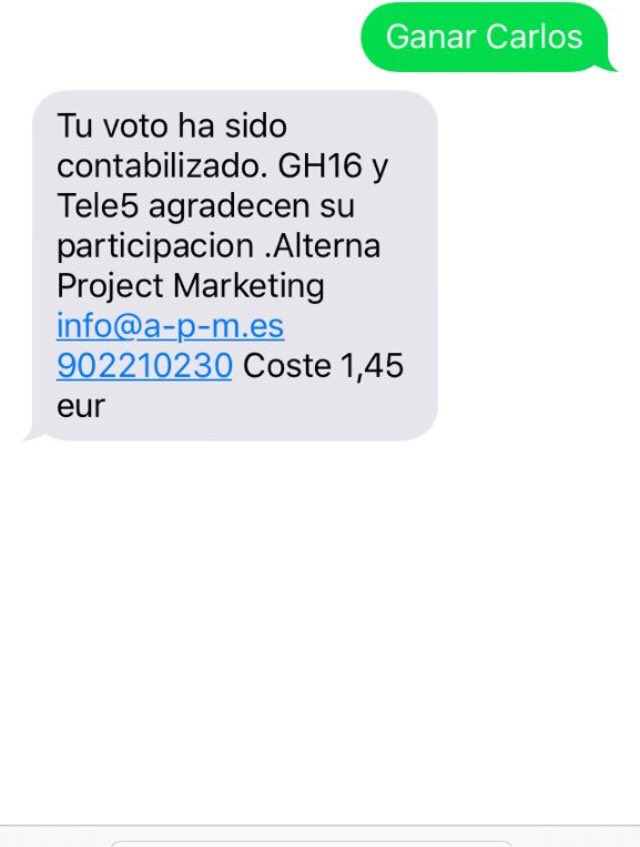 viikygil's tweet image. Coherente,educado y sobre todo respetuoso! Llama al 905810507 o GANAR CARLOS al 27450! @_IvyGH16_ #GanadorCarlosGH16