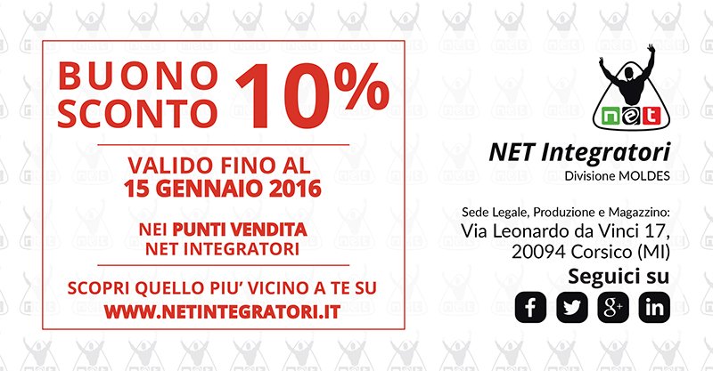 Netintegratori's tweet image. Iscrivi alla #Newsletter di @Netintegratori per ricevere un #BuonoSconto del 10%: integratorialimentarinews.com!