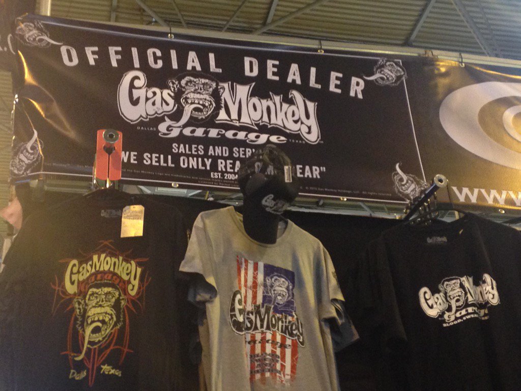mitchellflavell's tweet image. Managed to find a UK dealer for @GasMonkeyGarage merch. It's a good news day!!!