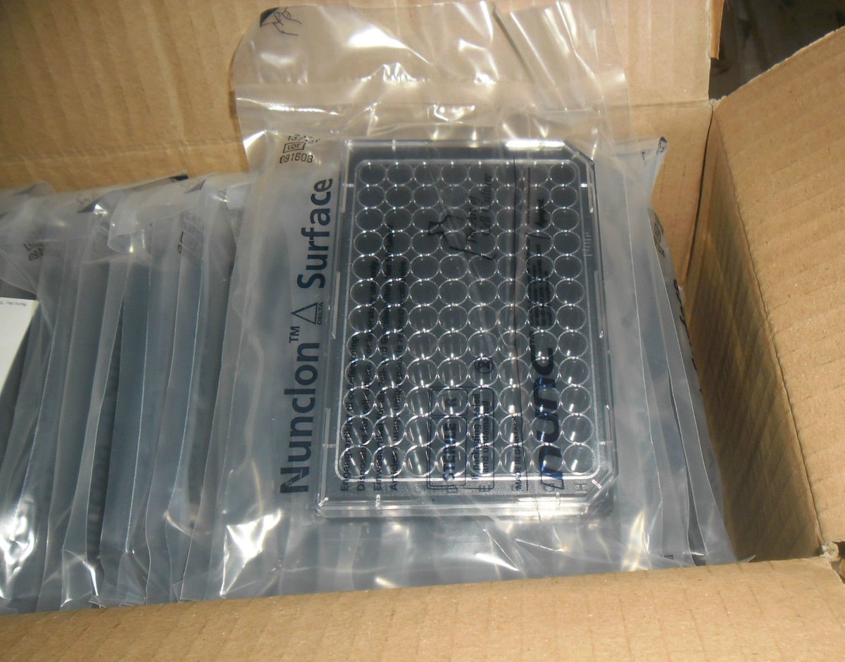 IndustriSurplus's tweet photo. Nunc 137101 F96 #MicroWell 96-Well x 400L Cell Culture Microplate Case of 50
https://t.co/VbVj2fxZTs
#surplus https://t.co/GkQ3aXeKYK