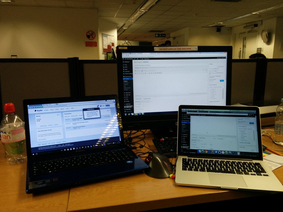 Rushlet_'s tweet photo. #lifeofawebdev Last minute panic to get @DeliveriesSweet ready for Big Brighton Marketplace tomorrow!! https://t.co/gn8LflJTX7