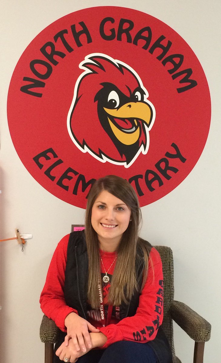 Congratulations Mrs. Nicole Smith:  North Graham’s Teacher of the Year!