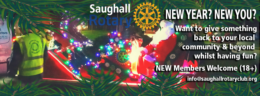 ChesRWCBeerFest's tweet photo. @saughallrotary have been busy spreading festive cheer, fancy joining them in the new year? https://t.co/KFXNCErGYb