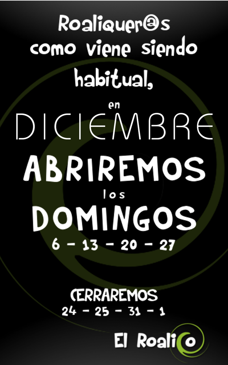 el_roalico's tweet photo. Atención roaliquer@s: https://t.co/5FgTtGkcWZ