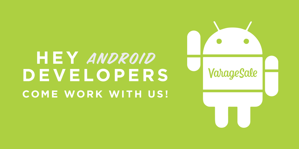 varagesale's tweet photo. Any #Android #developers eager to work with Canada's hottest #startup?  #torontojobs https://t.co/wJWDSk42Un https://t.co/AcRiiIfgRS