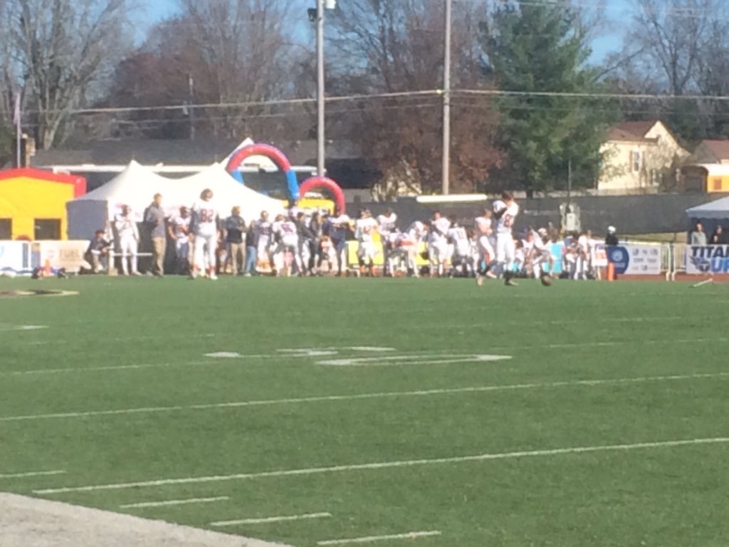 macmayton's tweet image. Getting set for kickoff for Nashville Christian and Greenback. 1A State Championship on the line. #MoPattonSports