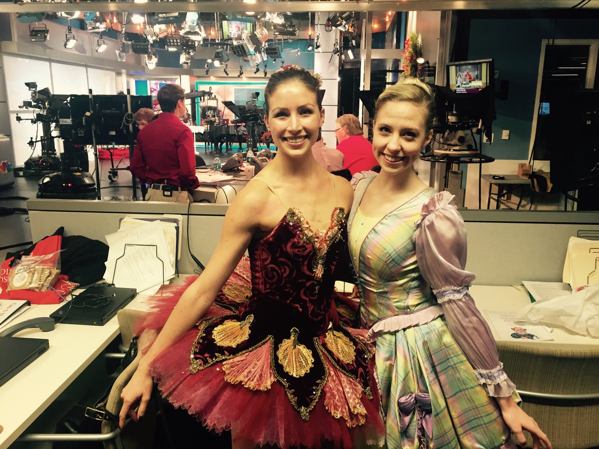 AtlantaBalletPR's tweet photo. At @11AliveNews this morning! Two of our beautiful @AtlantaBallet ballerinas on set for today’s #Canathon broadcast! https://t.co/g1hBjWfCpF
