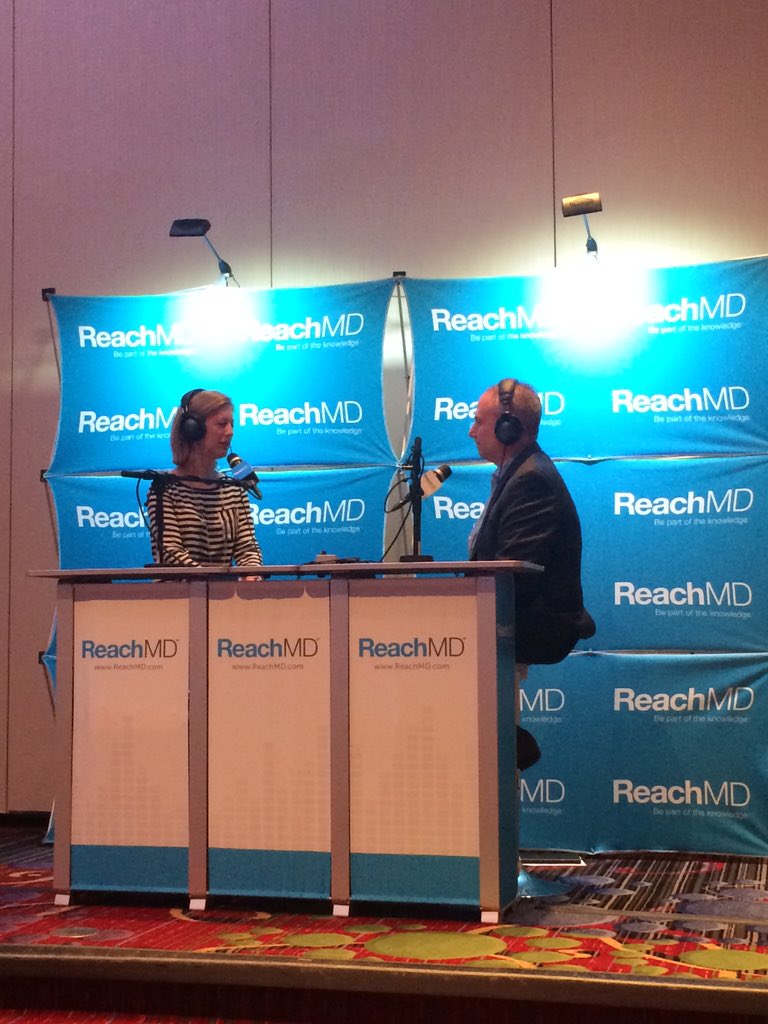 ReachMD's tweet image. Talking with Rhondell Domilici, Area Executive Director, from Crohns and Colitis Foundation of America.