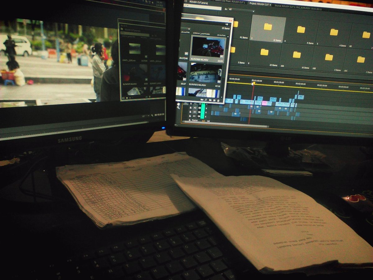 rizkypakiah's tweet photo. Pasca production #Recycleshortmovie #Filmmaking https://t.co/xDZqjw1Msf