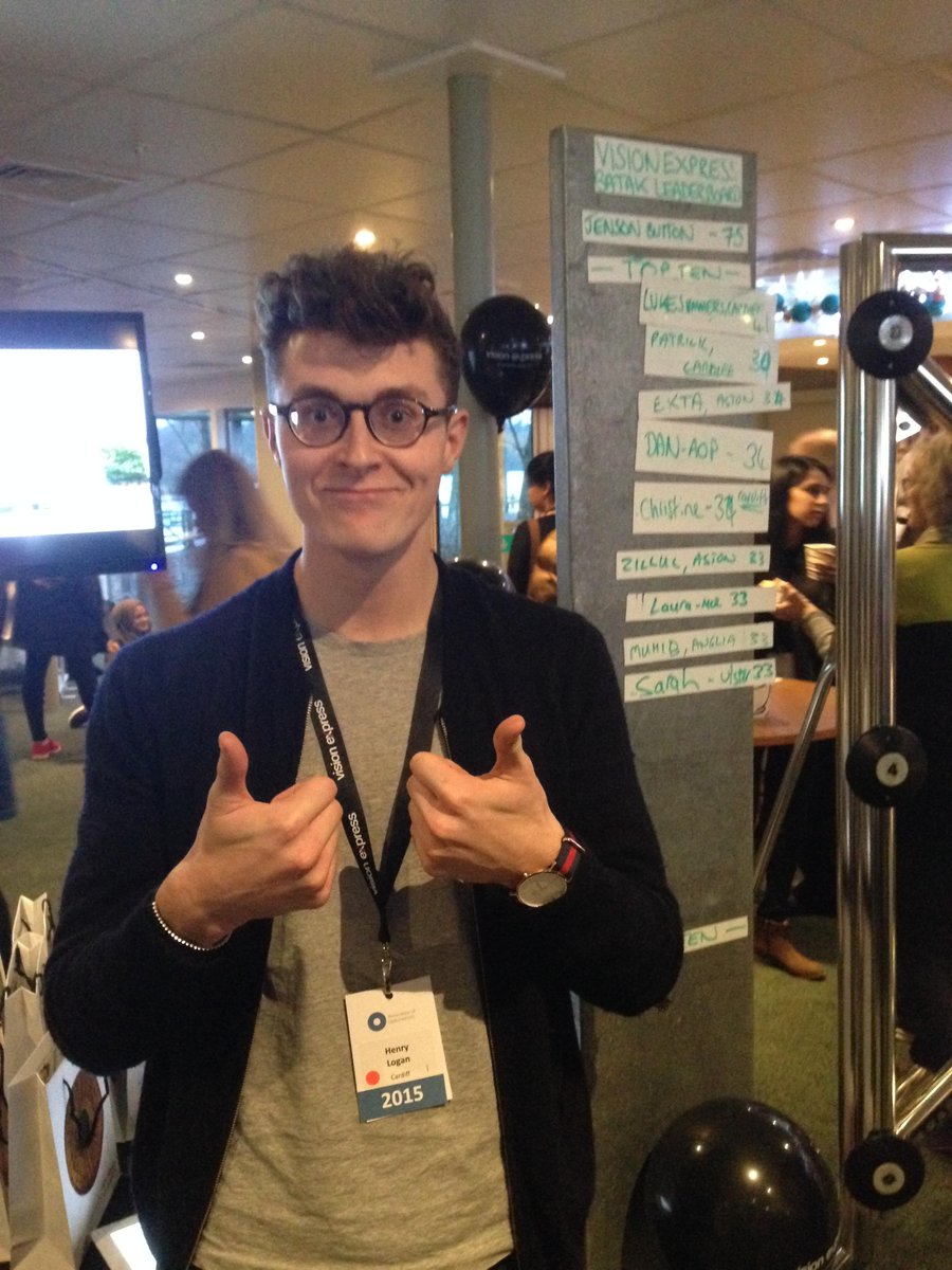 VEPreregTeam's tweet photo. A huge well done to Henry Logan from @CardiffOPSOC with the highest score of 42 #AOPStudentConference2015 #VEPrereg https://t.co/Ykr9Ev1CL9