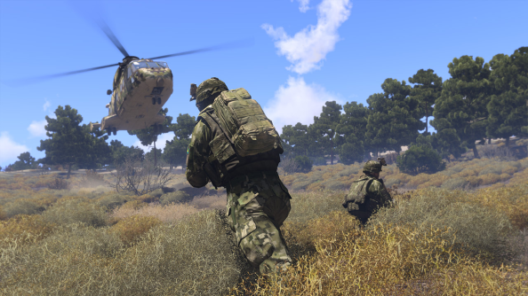 thecollective's tweet photo. Survive Battle Royale in #Arma3 w/ @OshiSeven &amp; @Serenity2517 LIVE on @Twitch!

RT &amp; Watch: https://t.co/G957D7pDDf https://t.co/OSVXg5a7Cz