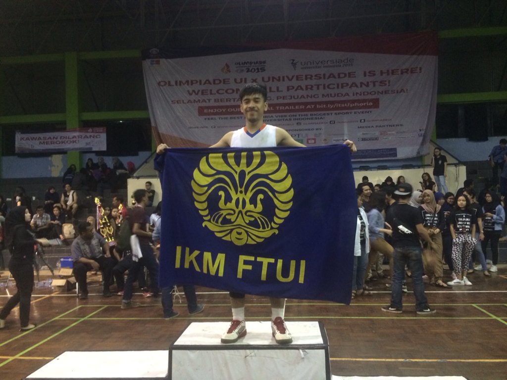 Berikut adalah Most Valuable Person Olimpiade UI 2015! Selamat! @PATOTEKN1K <a href="/SATUFISIP/">#SATUFISIP</a> <a href="/KontingenFIBUI/">Kontingen FIB UI</a> <a href="/TentaraMerah/">Tentara Merah FH UI</a>
