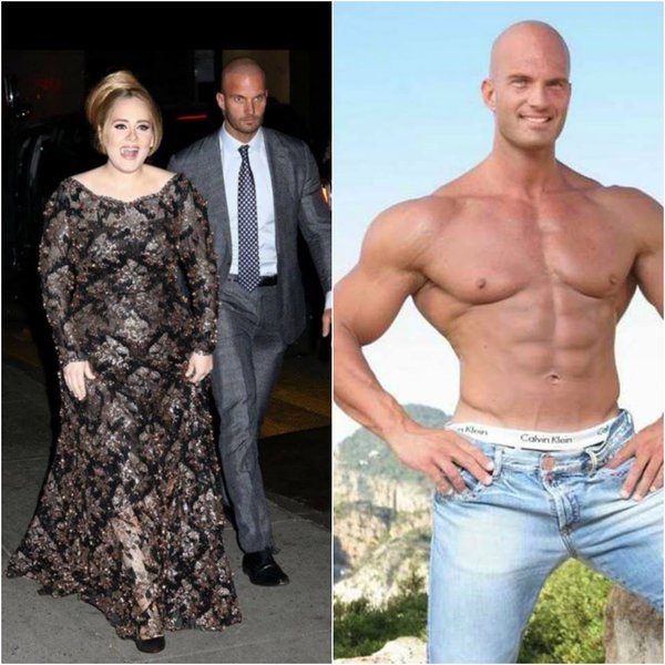 sundelyon's tweet photo. L'homme #sexy de la semaine le bodyguard d'Adèle ! #gay https://t.co/NekySKM6x3