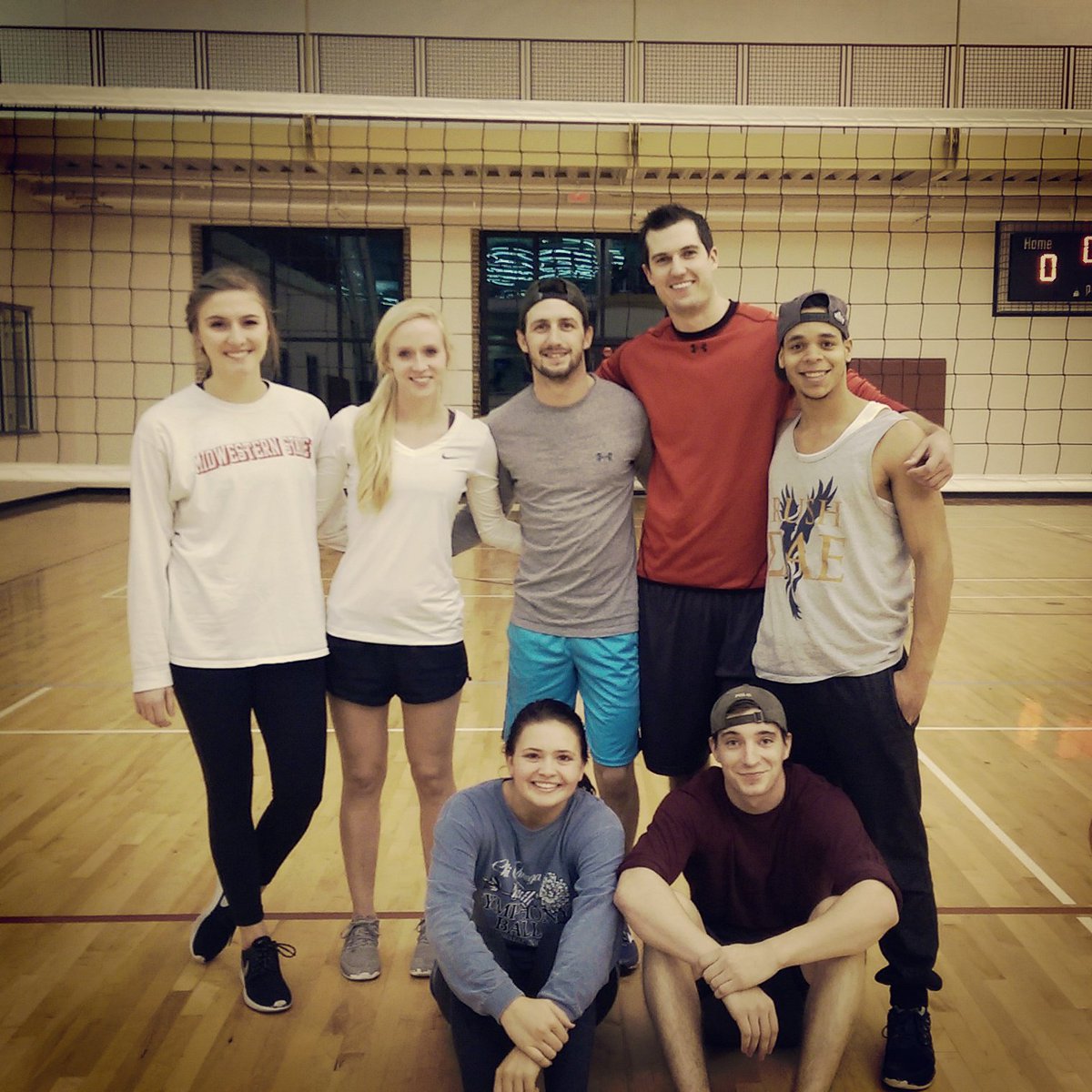 MSUTexasRec's tweet image. Congrats to the undefeated CoRec Volleyball #Champs this year, Dolls And Balls! #Volleyball #MsuRec