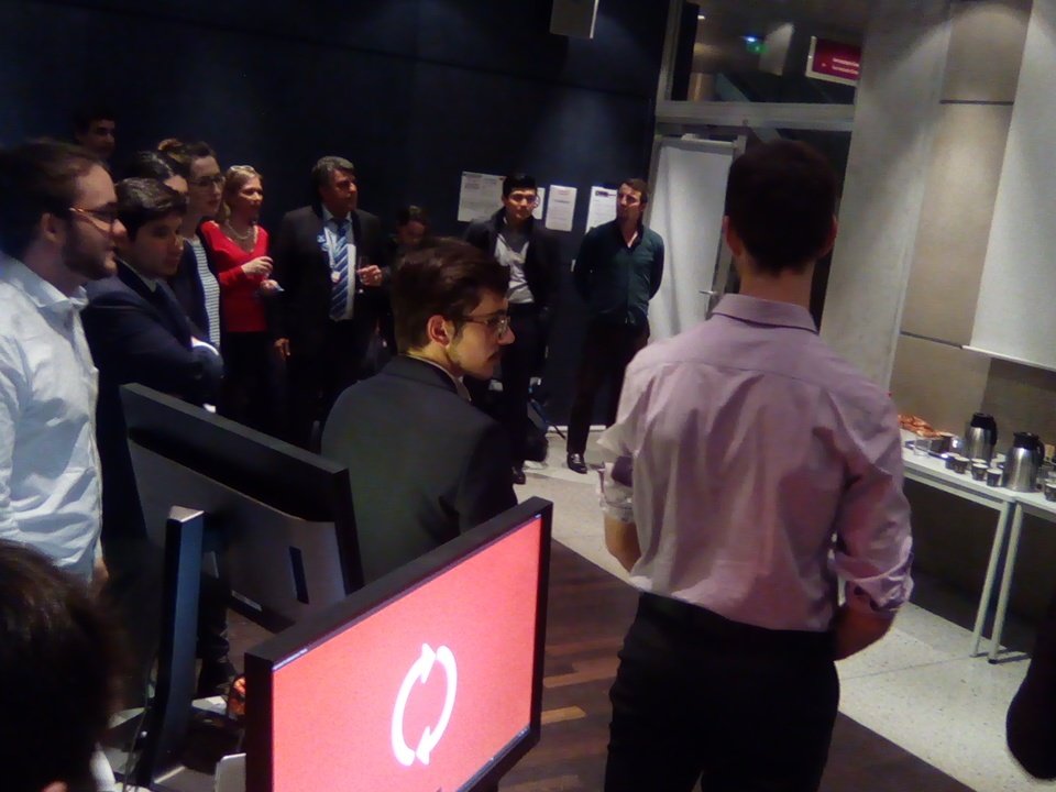 C3Challenge's tweet photo. Les projets lauréats du #C3Challenge pitchent leur projet à l'@AFD_France pendant le Climate Change Résilience. https://t.co/XSJ6JIT7RA