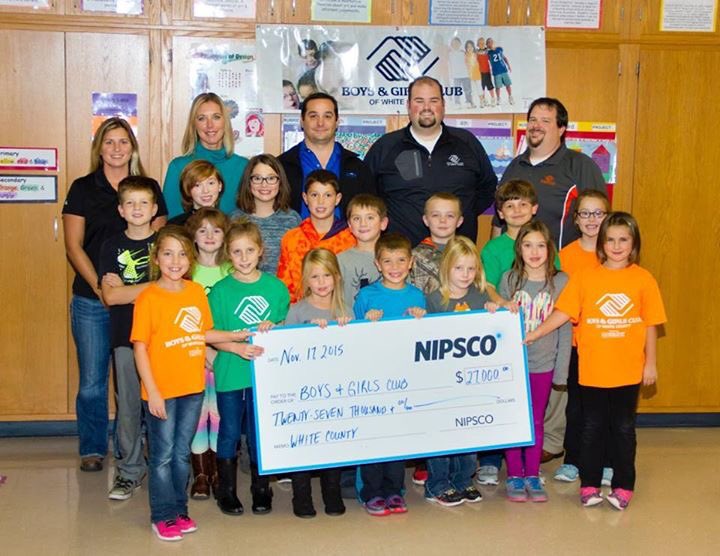 BGC_WhiteCounty's tweet photo. Exciting times at the Club! Thank you @NIPSCO and Jordan Manufacturing! @BGCA_Clubs @IN_Alliance_BGC #GreatFutures https://t.co/5XsCQckC6v