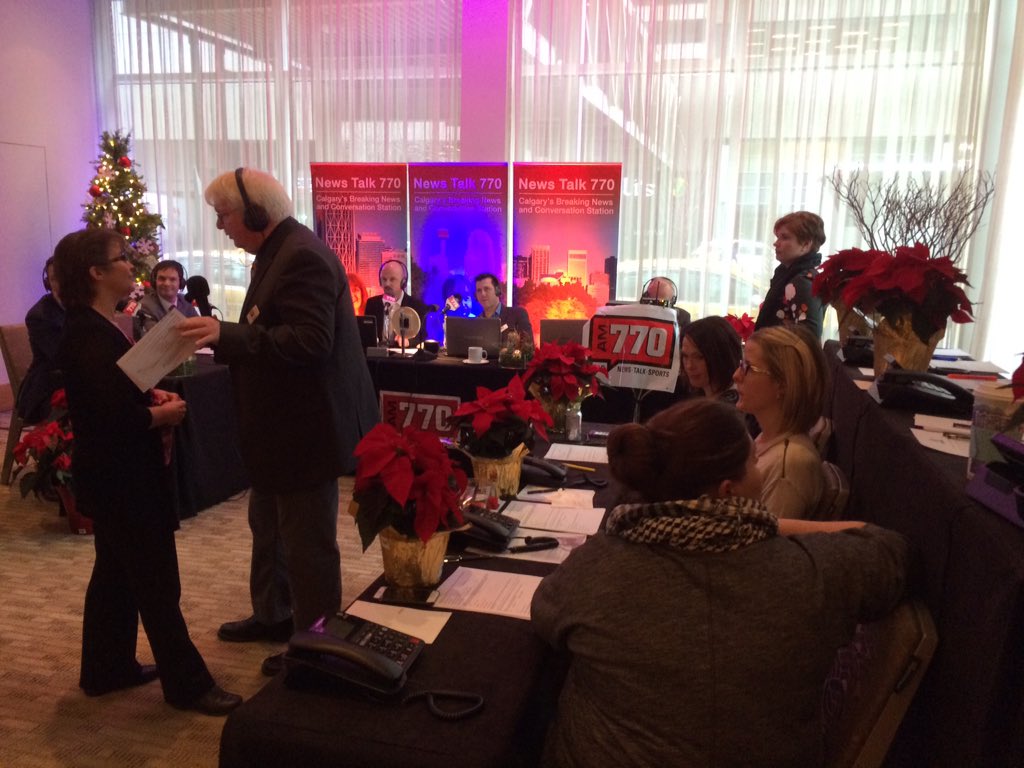 calgarybfc's tweet photo. Amazing scene at #770PledgeDay over $115,000 already raised!! @NewsTalk770 doing a great job https://t.co/eHvrlDWUL0