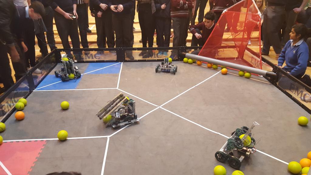Great day at the VEX Scrimmage in Midleton #VexRobotics #EMCVEX #EMC