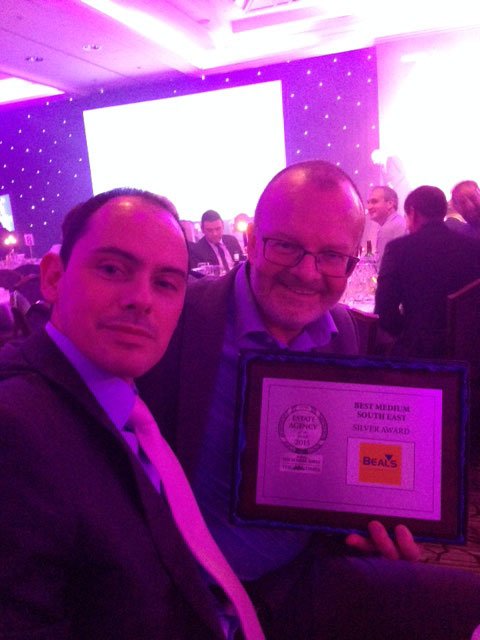 BealsStudents's tweet photo. Beals are thrilled to announce we've won the @EAELIVE Medium South East – Silver Estate agency of the year award!! https://t.co/ObMajoMGQ0