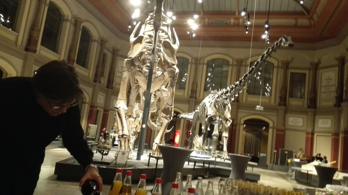 IOXtitute's tweet photo. in #opendata mission: Haharr! freaky conference spot! #citizenscience camp naturkundemuseum berlin. #nachtsimmuseum https://t.co/WYMPdmZYKa