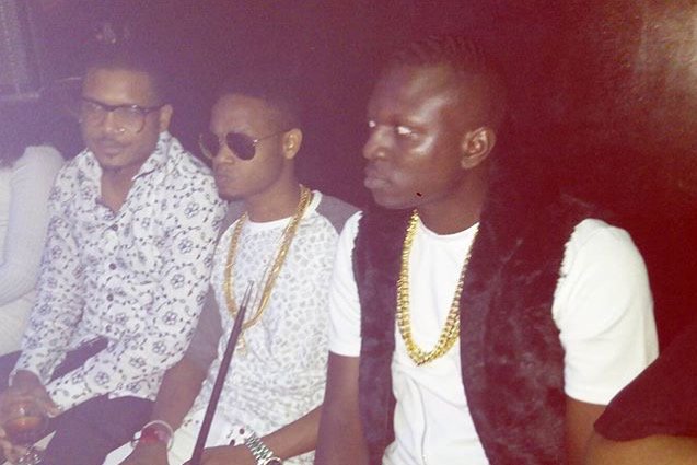 ShinaPeller's tweet photo. Last night with the Aquila Boyz @Quepeller @iambaseone #Eleniyan #Wereyreo #Aquila Cc @aquilarecordsng https://t.co/LVSFmjkhHv