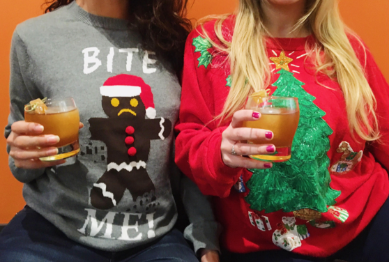 Taste the holidays with our holiday cocktail, the Gingerbread Man Old Fashioned!