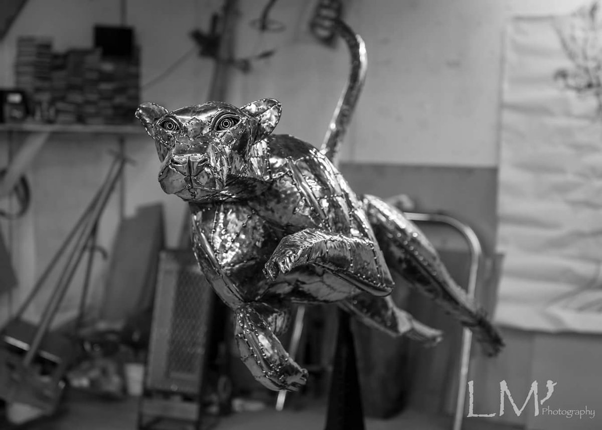LaraMaskell's tweet photo. #michaelturnerstudios #art #cheetah #capturelife https://t.co/p3sUlHO3Z9