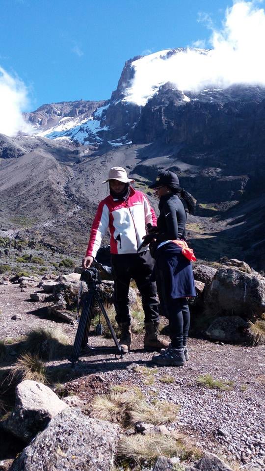 Officialgboahtv's tweet photo. The #ClimbWithRemi charity adventure to the top of Mt. Kilimanjaro to raise funds for IDPs continues @AirtelNigeria https://t.co/FlDGQZwCLX