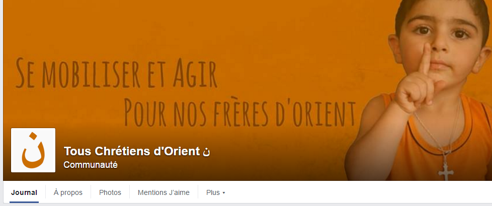 TousChOrient's tweet photo. Rejoignez la page Facebook #TousChretiensDOrient : nous sommes bientôt 5000 ! >> https://t.co/DtHGC66VoC https://t.co/JcfGTjc0wv