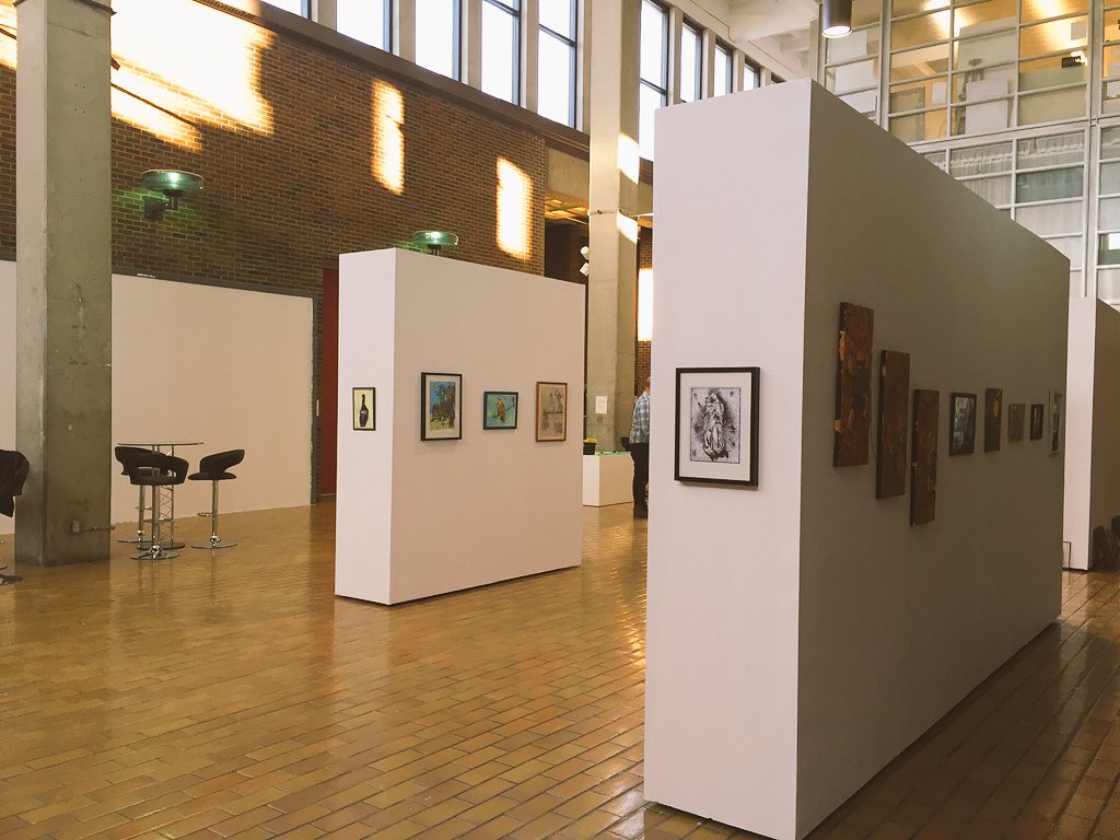 AccessArtsCA's tweet photo. Last chance to see #Knowledgement @acad celebrating #DisabilityArt by world artists. Show ends @ 4pm #SPARKFestival https://t.co/RxEmuIC2EI