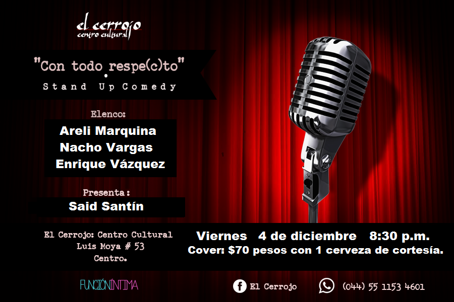 lalucitabernal's tweet photo. #BuenViernes d  #standup en #ElCerrojo :@La_Taquilla @En_LaCuauhtemoc @GentedeTeatro @guiadelcentro @SoyTeatrero https://t.co/cLF1HFnnzT