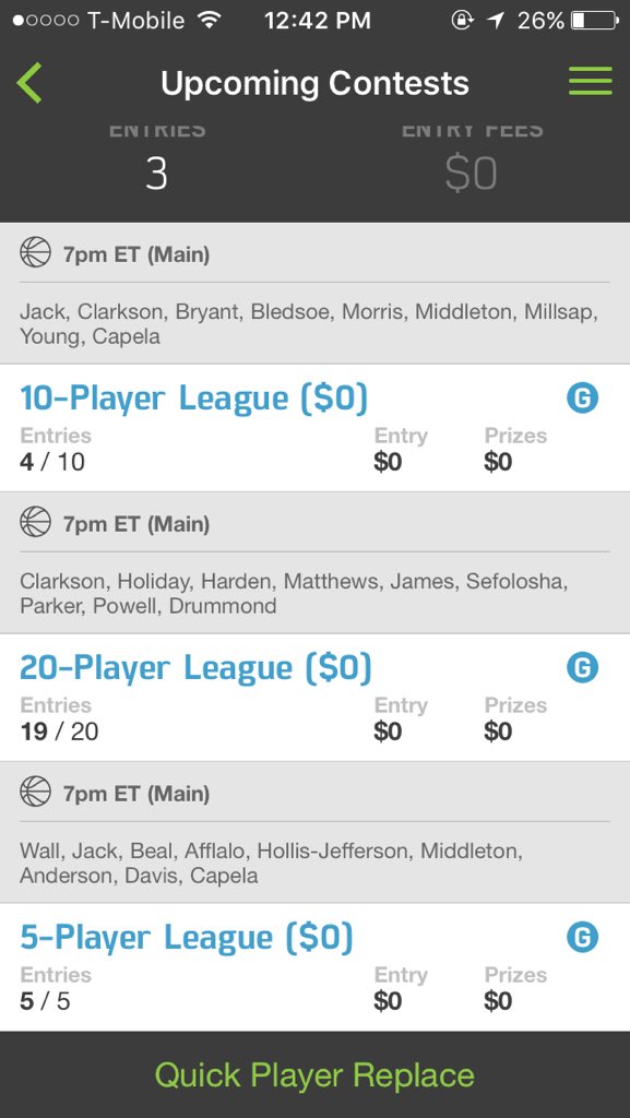 FreeBBCashLineups tweet media