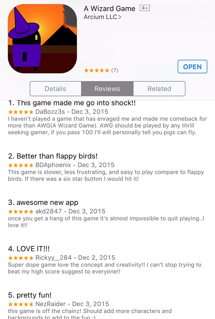 AWizardGameiOS's tweet image. People are loving "A Wizard Game"! Check it out here: appstore.com/apps/awizardga…