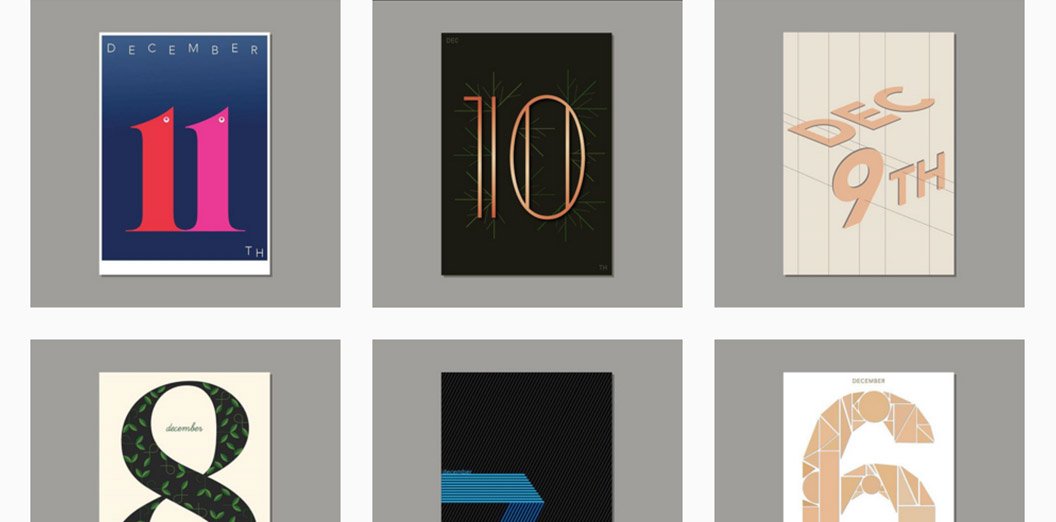 Follow our countdown for xmas on instagram The daily graphic advent calendar can be found at instagram.com/mjustesenny